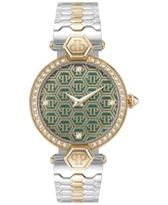 Philipp Plein - Women's Plein Couture Two-Tone Stainless Steel Bracelet Watch 32mm