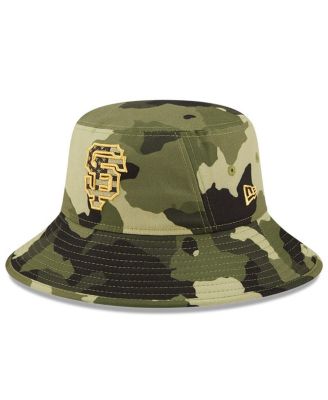 Men's Camo San Francisco Giants 2022 Armed Forces Day Bucket Hat