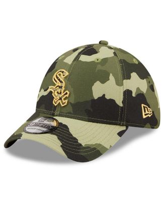 Men's Camo Chicago White Sox 2022 Armed Forces Day 39THIRTY Flex Hat