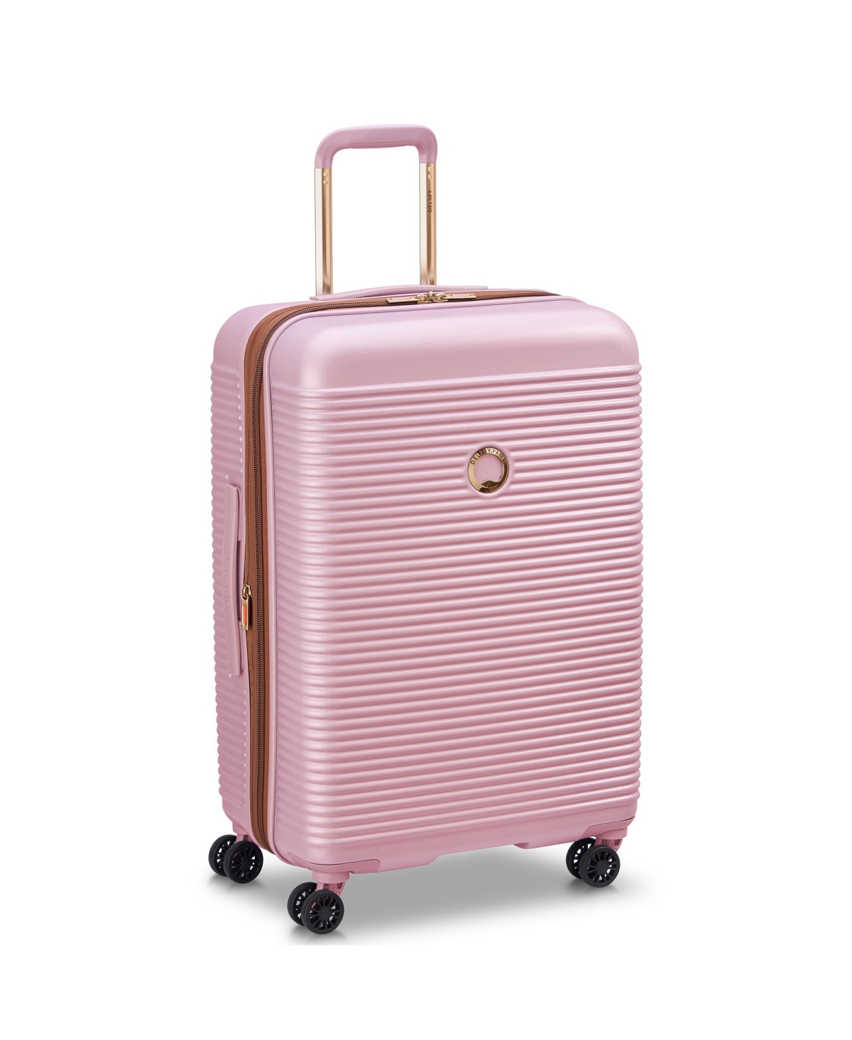 Closeout! Delsey Freestyle 24" Expandable Spinner Upright Suitcase - Peony