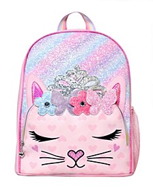 Big Girls Bella Butterfly and Flower Crown Large Backpack