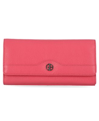 Giani Bernini Pebble Leather Receipt Wallet, Exclusively at Macy's - Macy's