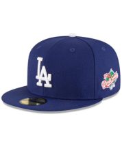 Men's New Era Cream/Light Blue Los Angeles Dodgers Spring Color