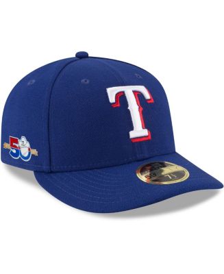 Men's New Era Royal Texas Rangers Authentic Collection On-Field 50th ...