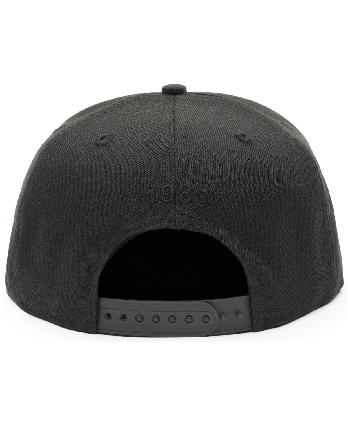 Shop Fi Collection Men's  Black Santos Laguna Dusk Snapback Adjustable Hat