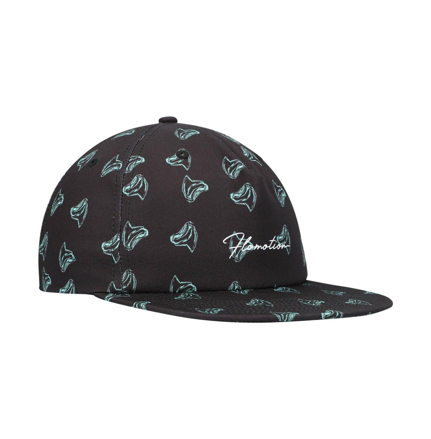Мужская кепка Flomotion Black Toothy Snapback Hat — фото 4