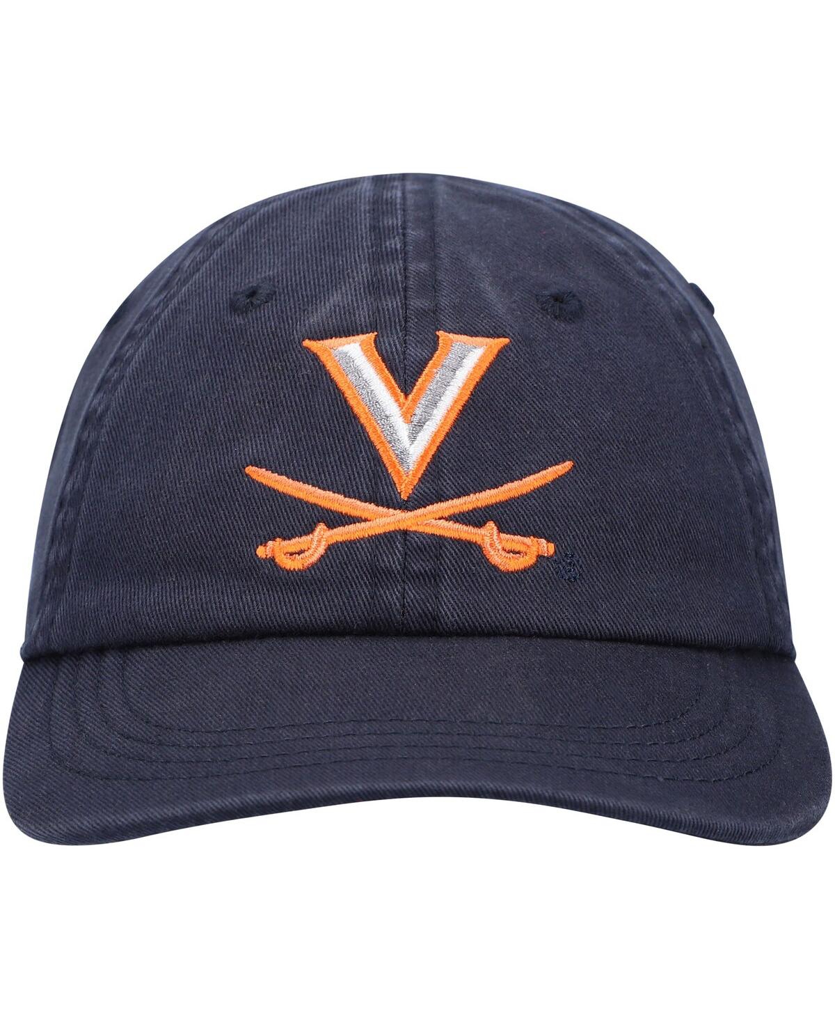 Shop Top Of The World Boys And Girls Infant  Navy Virginia Cavaliers Mini Me Team Adjustable Hat