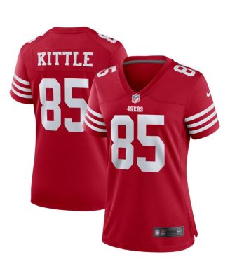 Women's George Kittle Scarlet San Francisco 49ers Player Game Jersey