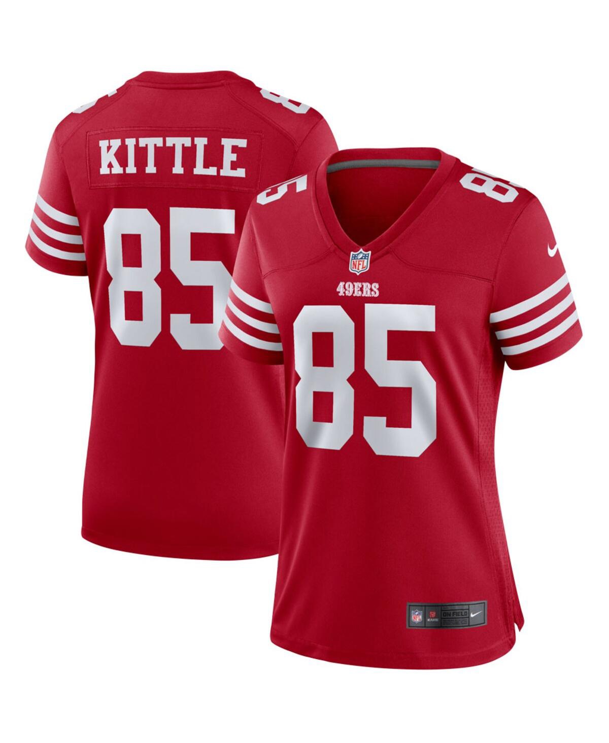 Women's Nike George KittleSan Francisco 49ers Player Game Jersey - Scarlet