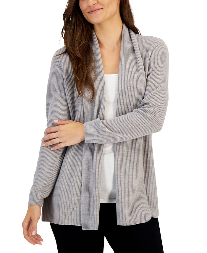Women s Shawl Collar Long Cardigan Created for Macy s