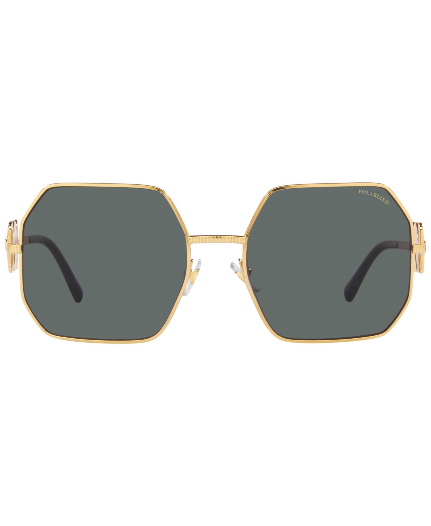 Солнцезащитные очки Versace Unisex Polarized Sunglasses, VE2248, цвет: Золотой — фото 2