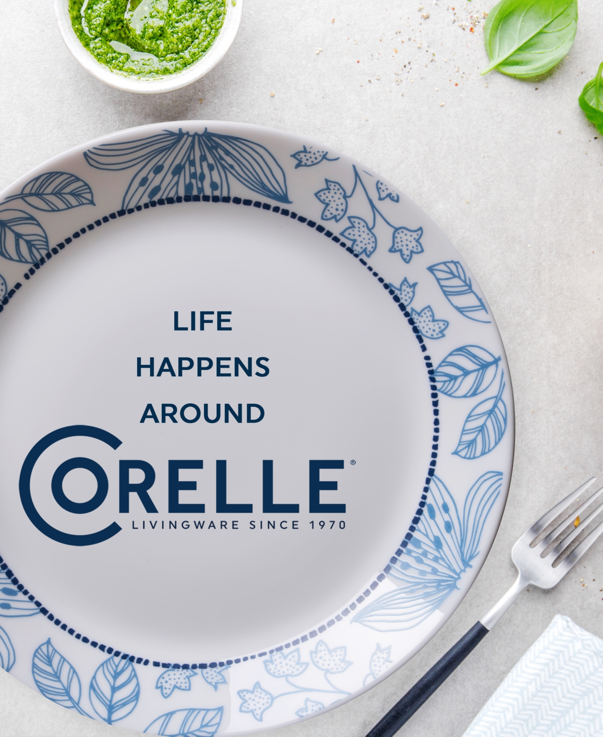 Corelle Everyday Expressions Rutherford 12 Pc. Dinnerware Set, Service for 4