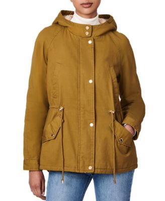 Collection B - Juniors' Faux-Fur-Lined Hooded Anorak