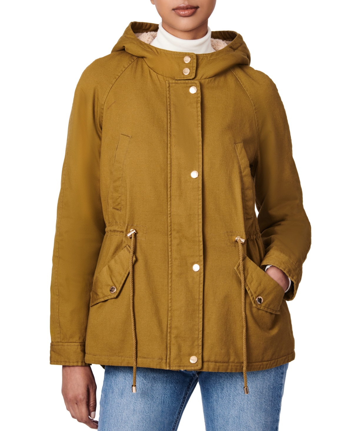 Collection B Juniors Hooded Anorak Jacket Created for Macy s