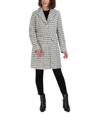 Laundry by Shelli Segal - Women's Tweed Walker Coat
