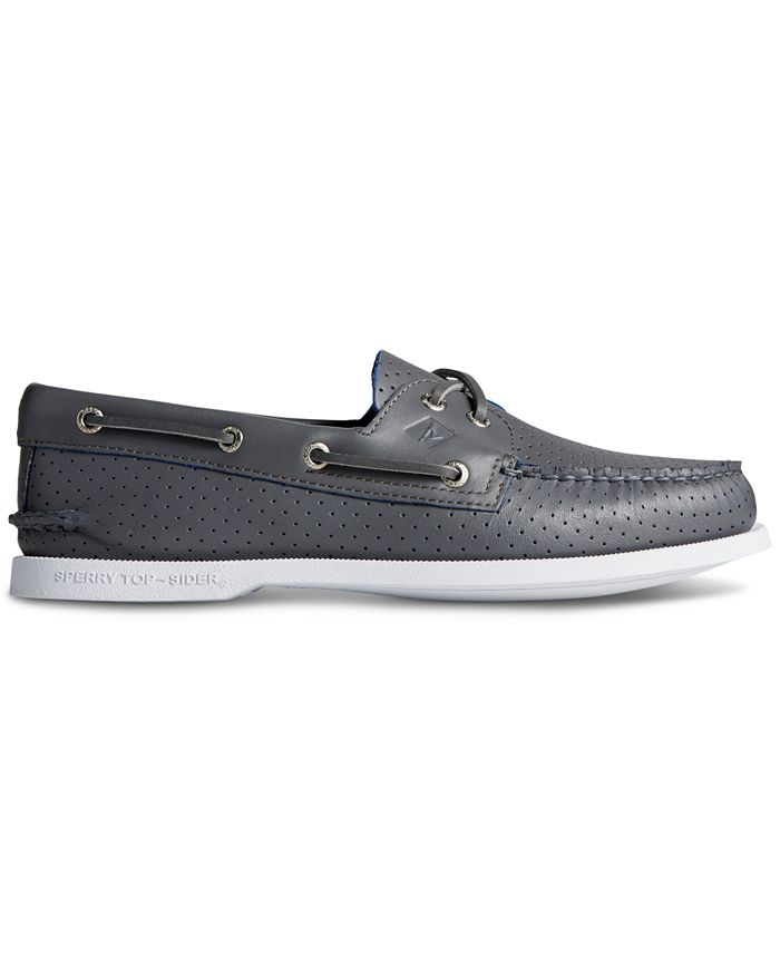 Sperry Men's Authentic Original 2Eye Perforated Boat Shoes Macy's