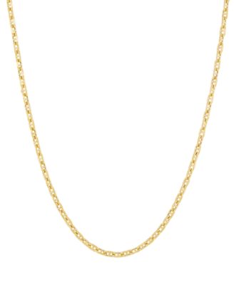 Italian Gold - Mariner Link 20" Chain Necklace in 10k Gold