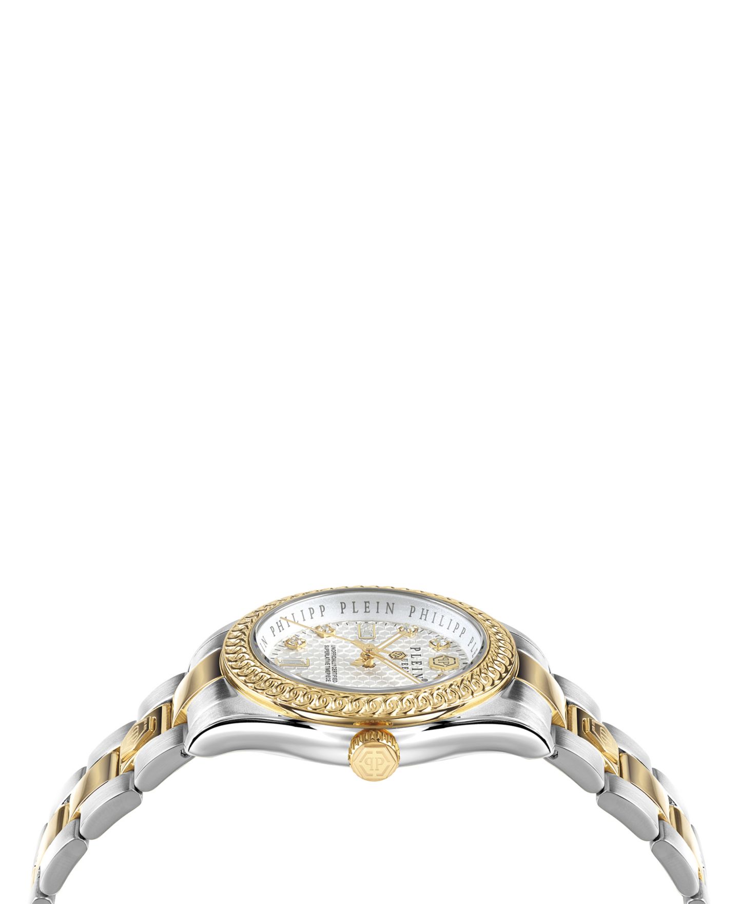 Женские часы Philipp Plein Queen Two-Tone Stainless Steel Bracelet Watch 36mm — фото 2
