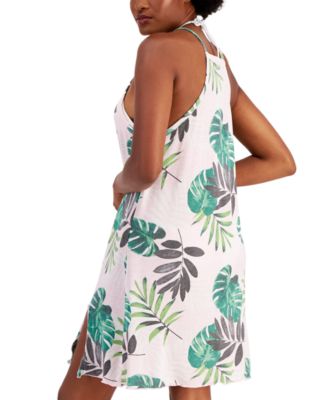 Juniors' Printed Cover-Up Dress, Created for Macy's