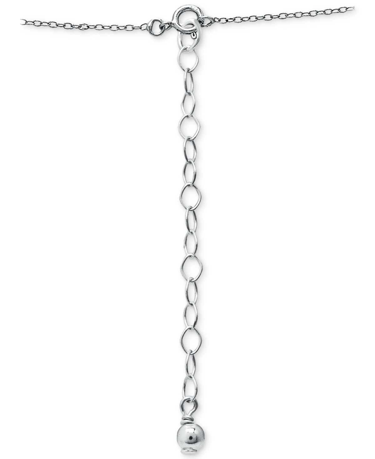 Giani Bernini Cubic Zirconia Open Circle Pendant Necklace, 16
