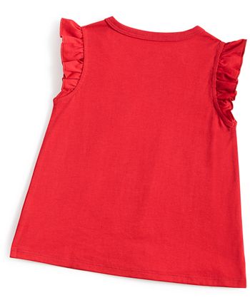 First Impressions Baby Girl Santa's Elf Top, Created for Macy's - Macy's