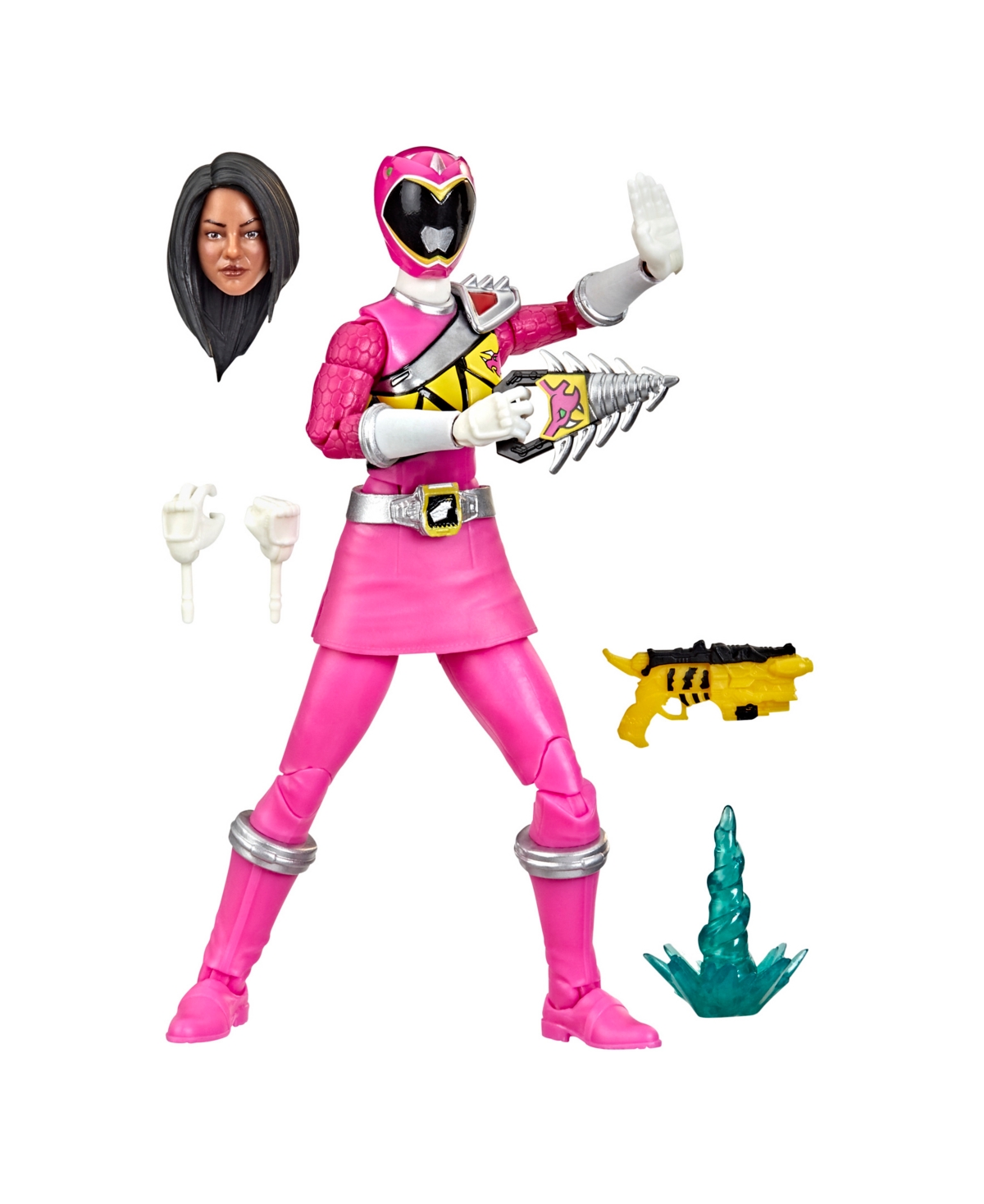 UPC 195166152219 product image for Power Rangers Lightning Collection Dino Charge Pink Ranger Figure | upcitemdb.com