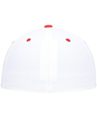 Men's White Indiana Hoosiers On-Field Baseball Fitted Hat