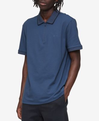 Calvin Klein - Men's Move 365 Zip Polo