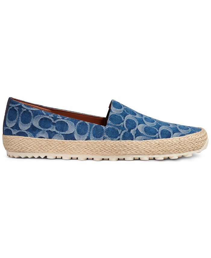 COACH Men's Signature Denim Espadrille Macy's