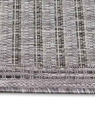 Malibu Simple Border 3'3" x 4'11" Outdoor Area Rug