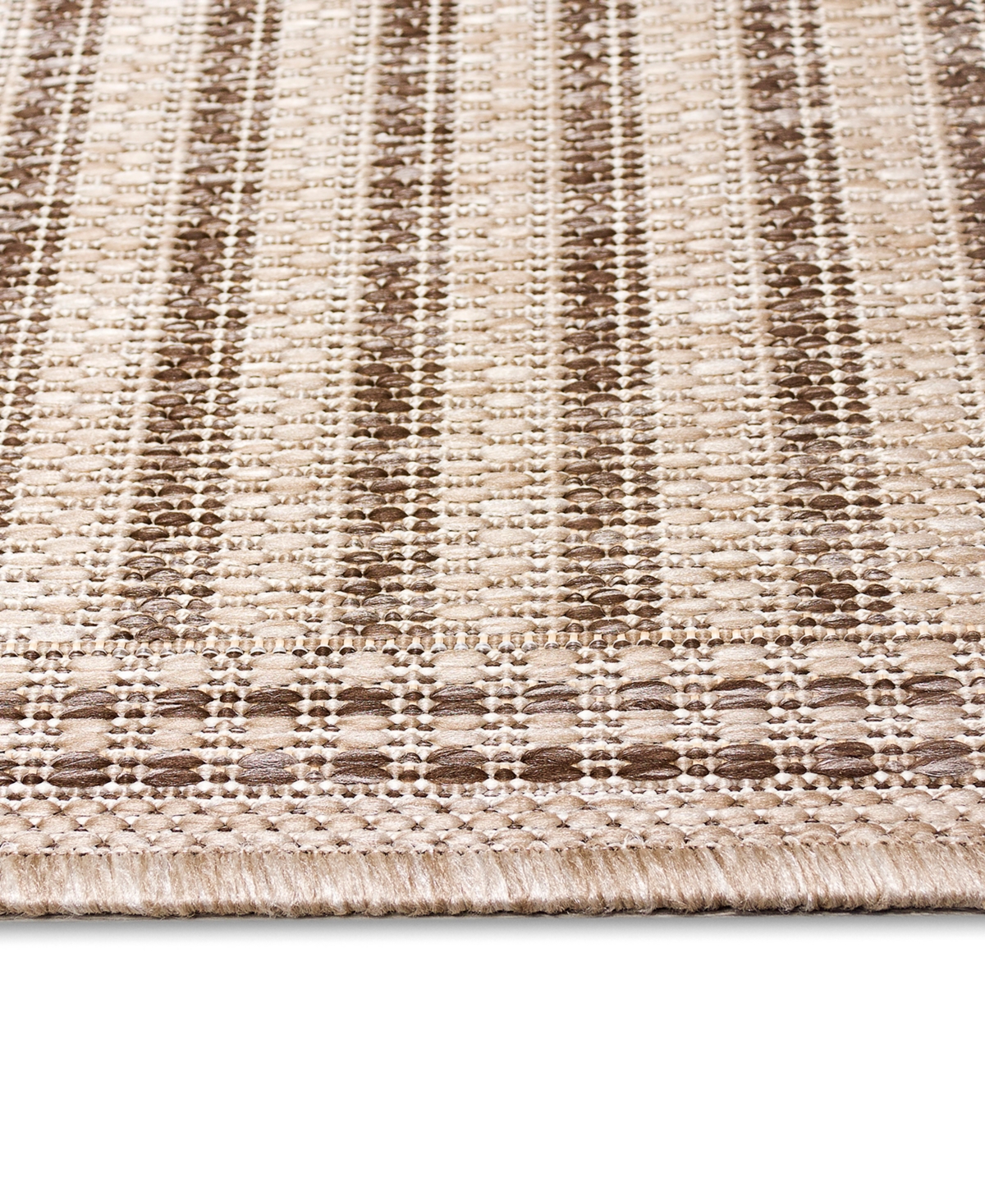 Liora Manne' Malibu Simple Border 6'6" x 9'3" Outdoor Area Rug