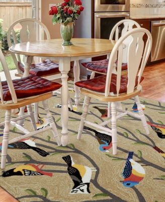 Frontporch Birds 5' x 7'6" Outdoor Area Rug