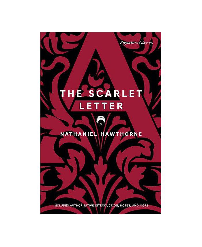 The Scarlet Letter Large Literary Book Cover (Download Now) 