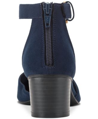 Women's Alinaa Two-Piece Block Heel Dress Pumps