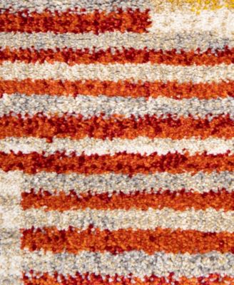 CLOSEOUT! Gemstone Deco Blocks 7'10" x 10'10" Area Rug