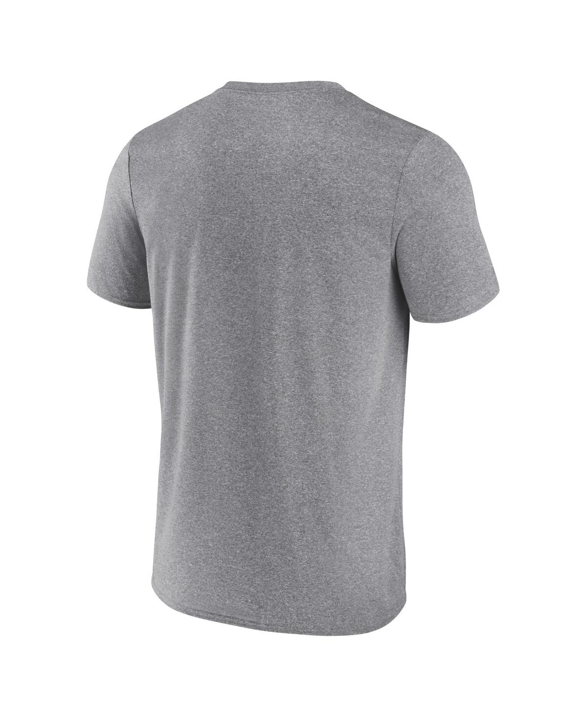 Shop Fanatics Men's  Heathered Gray Chicago White Sox Durable Goods Synthetic T-shirt