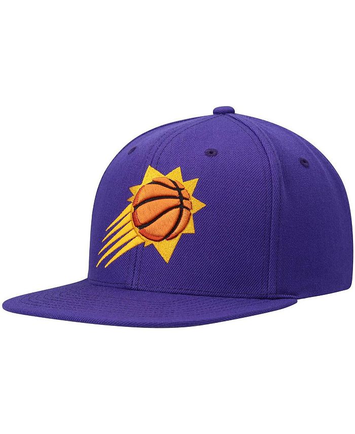Men's Chicago Bulls Mitchell & Ness Yellow/Purple Day One Snapback Hat