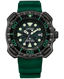 Eco-Drive Men's Promaster Dive Green Strap Watch, 47mm