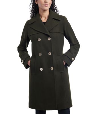 Michael Kors Petite Double-Breasted 
