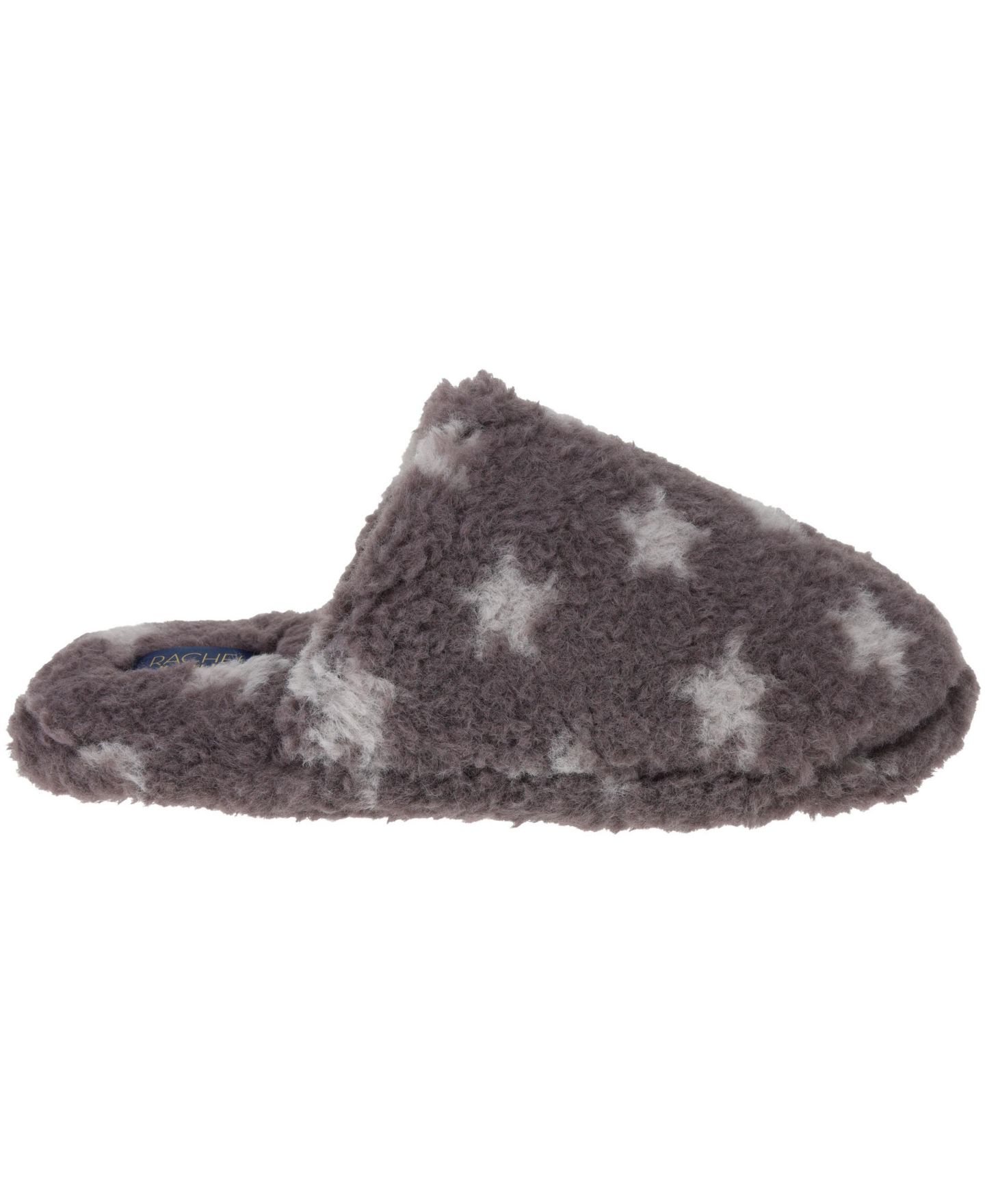 Женские тапочки RACHEL Rachel Roy Martina Sherpa Scuff Slipper, цвет: Серый — фото 6