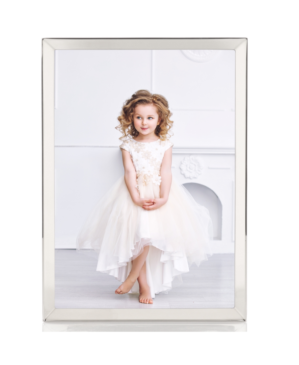 Grace Picture Frame, - Silver-Tone