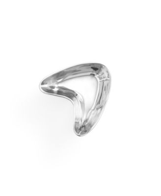 Nambe Alloy Boomerang Bowl, 8.5" x 8.25"