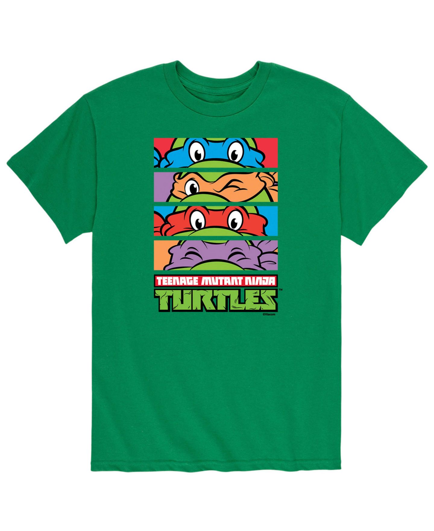 Мужская футболка AIRWAVES Teenage Mutant Ninja Turtles, цвет: Зелёный — фото 1