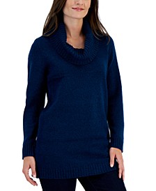 Women's Cowl Neck Tunic Sweater, Created for Macy's