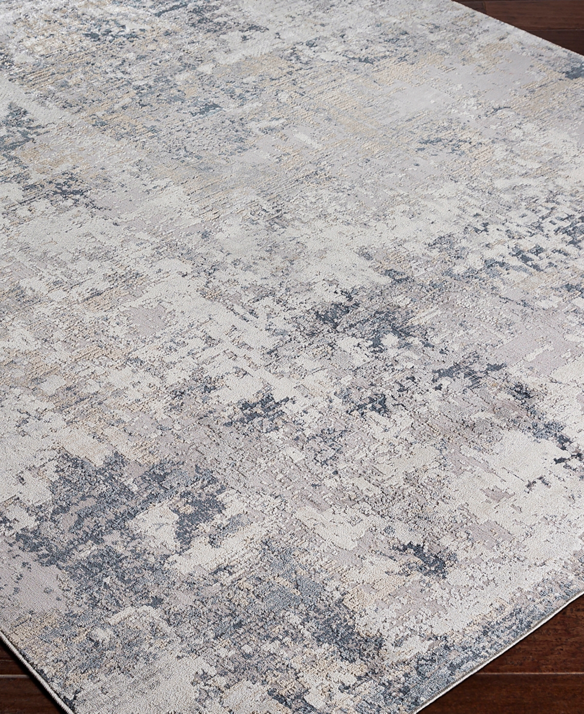 Livabliss Norland NLD2304 Area Rug - Silver-Tone