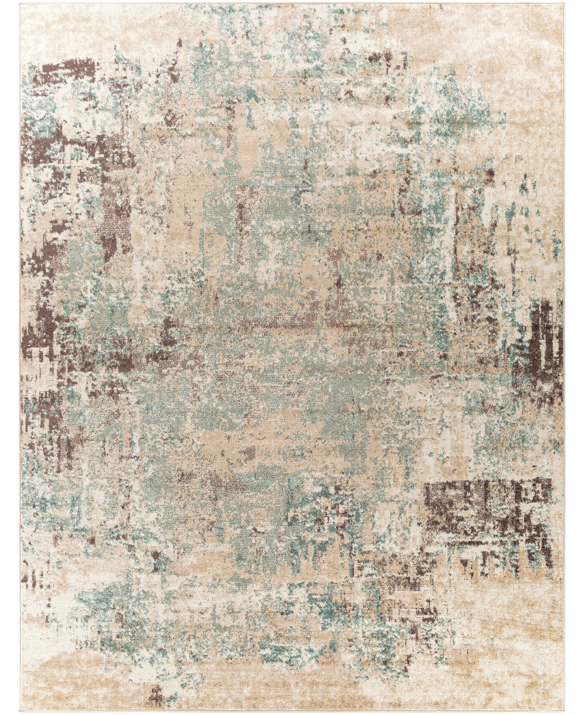 Surya Ankara Akr-2346 7'10in x 10'3in Area Rug - Brown- Aqu