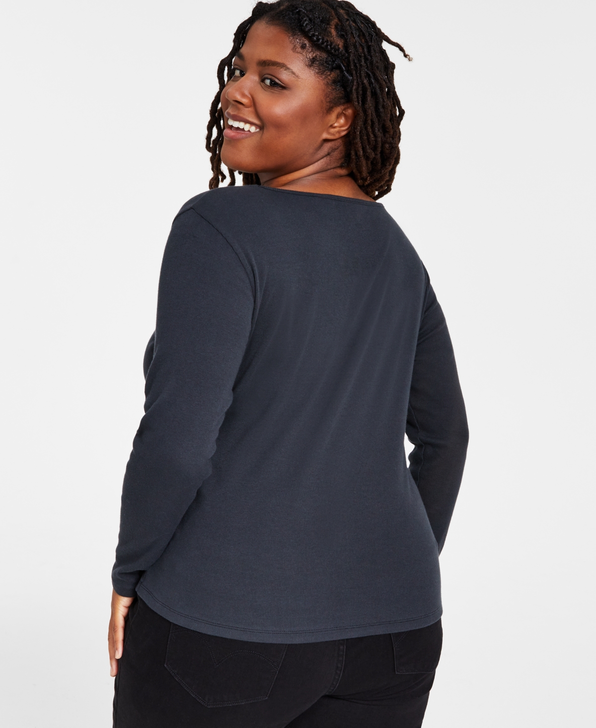 Levi's Plus Size Honey Long Sleeve T-Shirt