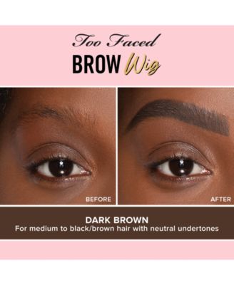Too Faced Brow Wig Brush On Brow Extensions Fluffy Brow Gel