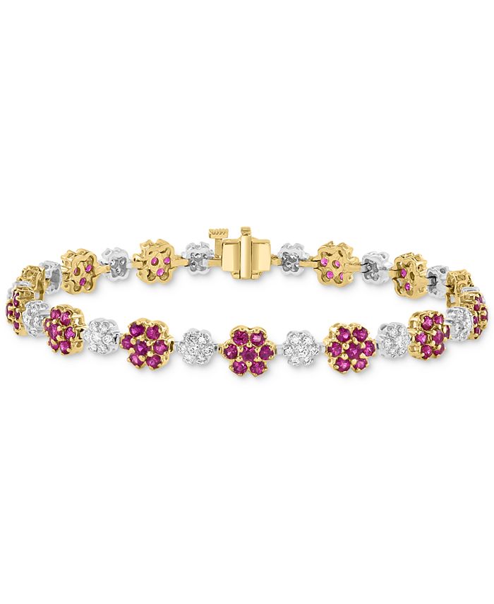 Macys sales ruby bracelet