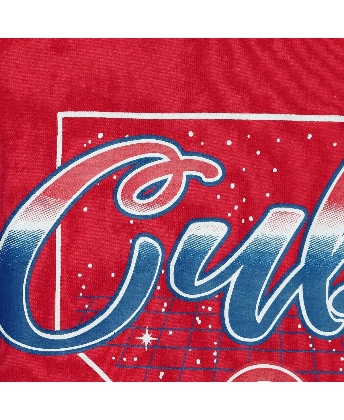 Big GirlsChicago Cubs Bleachers T-shirt - Red
